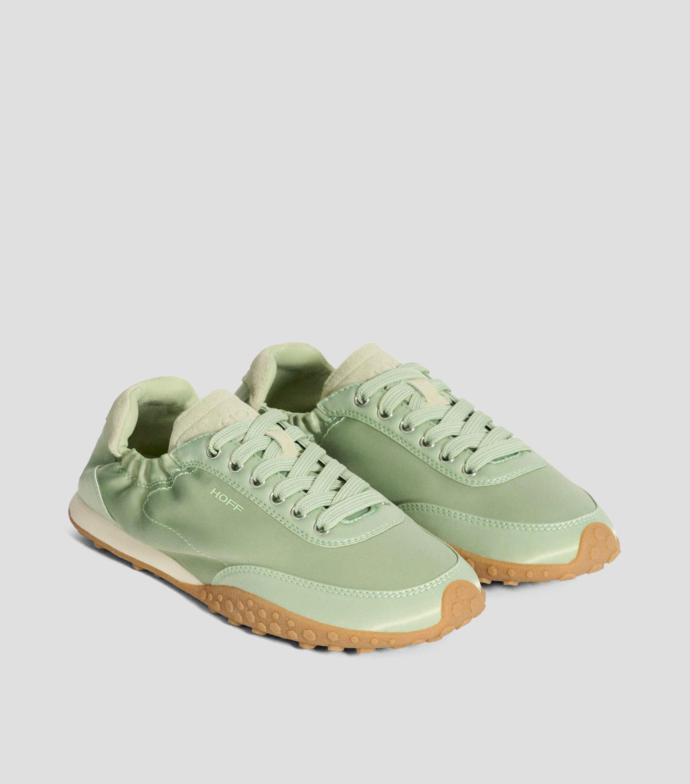 Tenis casuales en textil satinado Mujer
